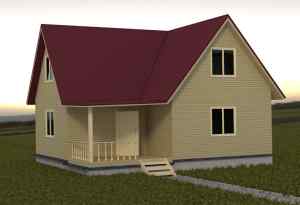 проект деревянного дома 
